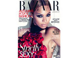 Beyonce on the cover of Harper's Bazaar September Issue