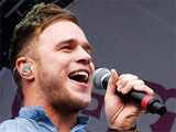 Olly Murs performing at Party in the Park in Leeds, England