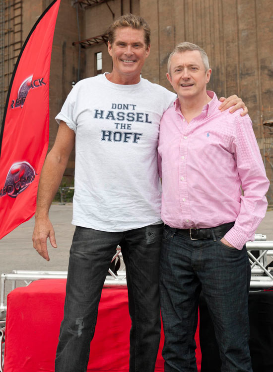 David Hasselhoff on Red Or Black