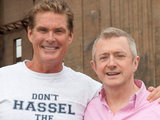 David Hasselhoff and Louis Walsh on Red Or Black