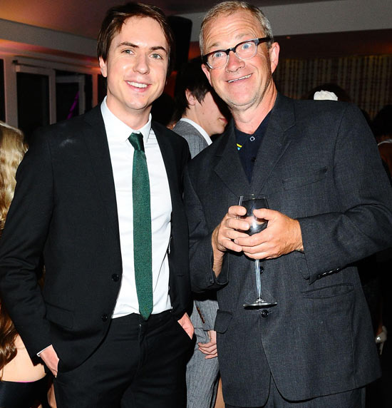 Joe Thomas with Harry Enfield 