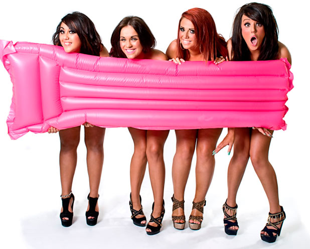 The girls from Geordie Shore