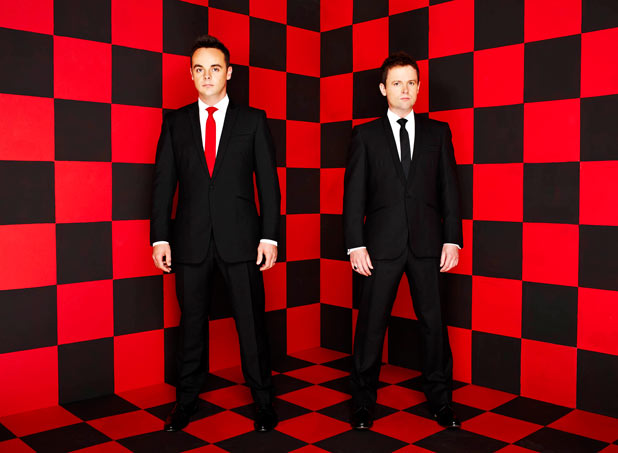 Ant & Dec presenting Red or Black