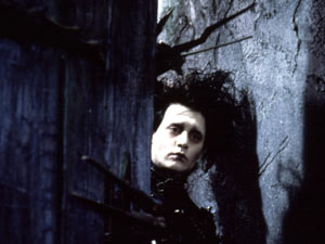 Johnny Depp as Edward Scissorhands