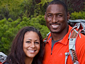 Married NFL couple Amani and Marcus Pollard