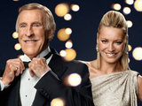 Bruce Forsyth and Tess Daly