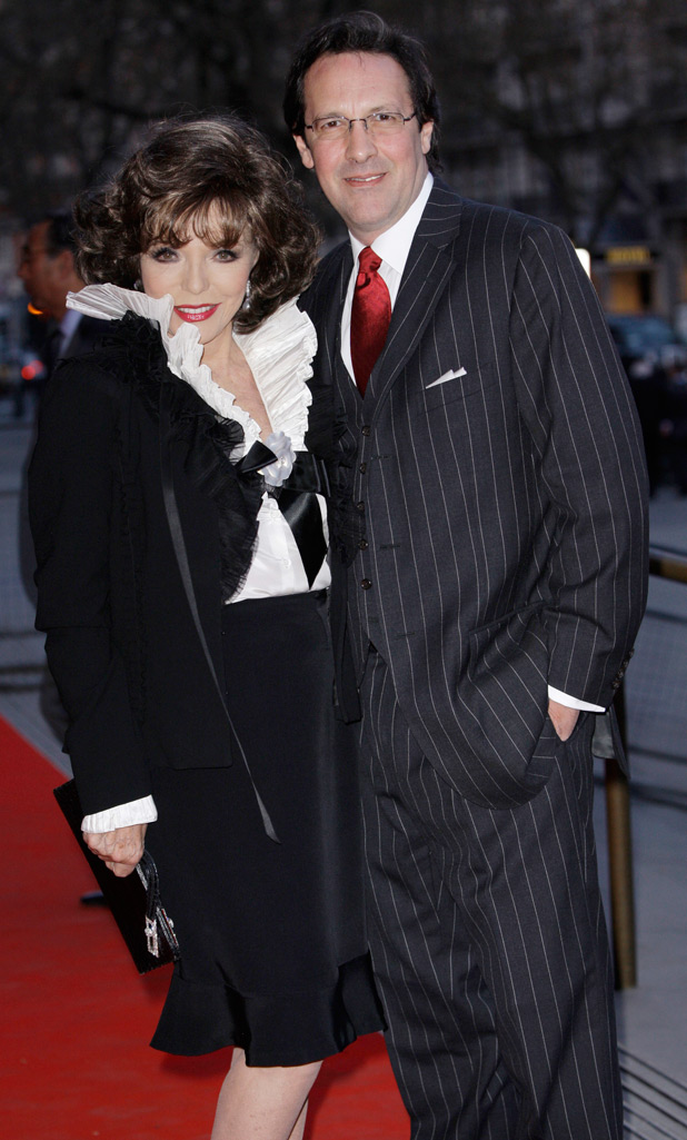 Joan Collins and Percy Gibson