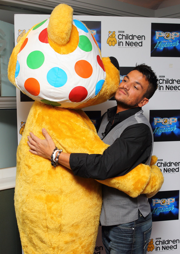 Peter Andre's Children in Need Ghost performance