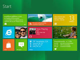 Windows 8 screenshot - Start screen