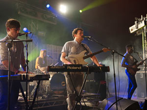 Metronomy perform at Bestival 2011