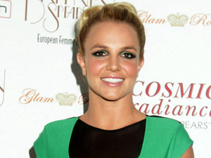 Britney Spears arrives for her UK tour launch party at Sanctum Soho Hotel in central London.