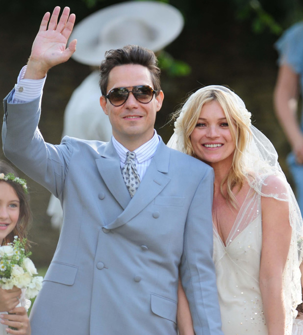 Kate Moss and Jamie Hince