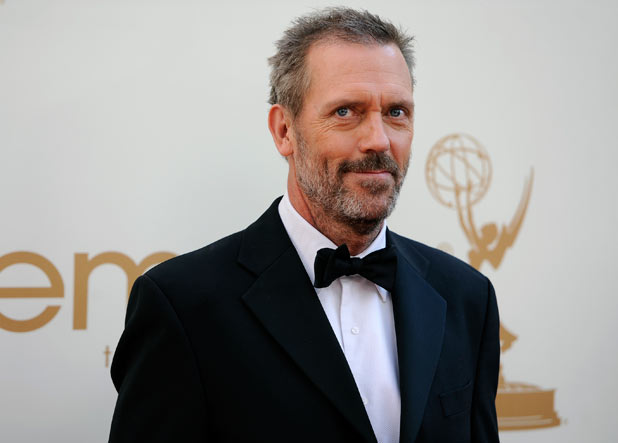 Hugh Laurie on the red carpet at the 63rd Primetime Emmy Awards