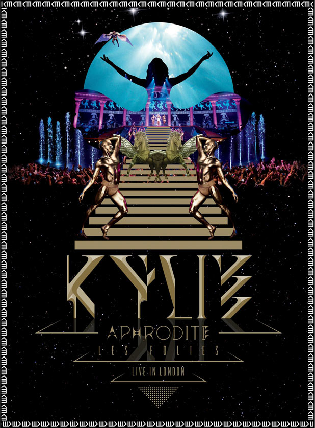 Kylie 'Aphrodite' Tour DVD artwork
