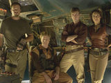 The cast of Firefly