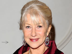Dame Helen gives a friendly smile at the premiere afterparty at London's Halcyon Gallery