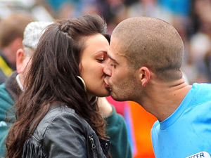 Michelle Keegan and Max George