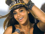 Screenshot from Beyonce's 'Love on Top' video