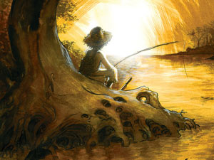 'Huckleberry Finn' illustrated by Eric Powell