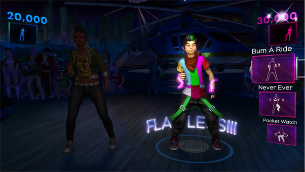 Screenshot from Dance Central 2