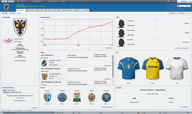 Review: Football Manager 2012