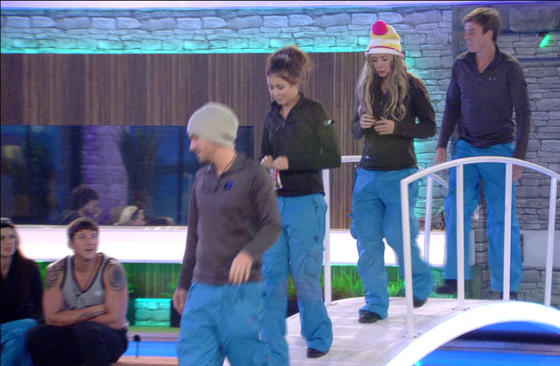 The stranded housemates