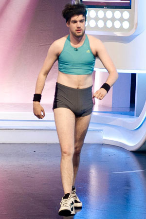 Jack Whitehall speed walks on A League of their Own