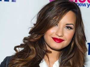 Demi Lovato attends Z100's Jingle Ball '11 kick off party at the Aeropostale Times Square store, in New York.