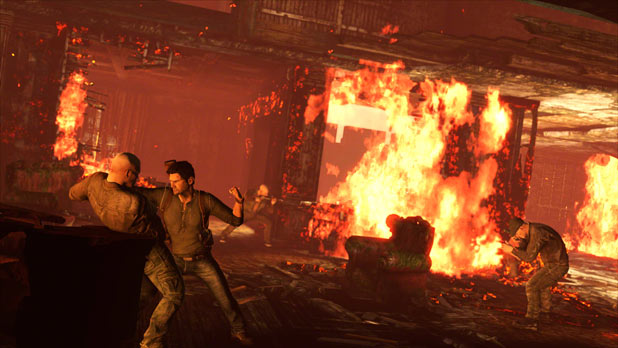 Uncharted 3: Drake's Deception - Attic Brawl
