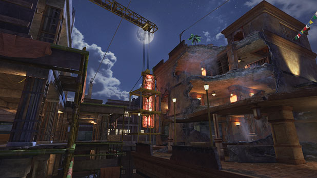 Uncharted 3: Drake's Deception - High rise multi shot
