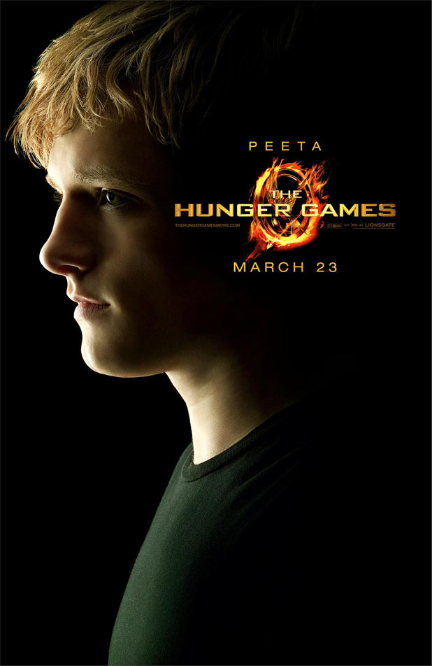Hunger Games Character Posters - Josh Hutcherson as Peeta