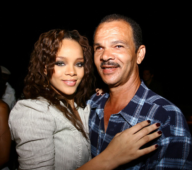 Rihanna and Ronald Fenty