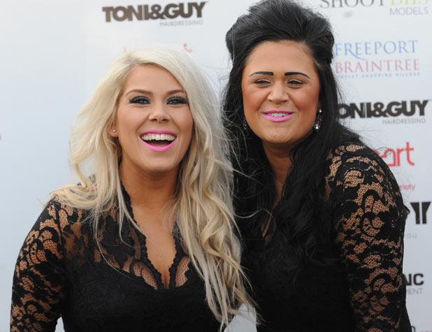 Charley Bird and Lucy Texeria of 2 Shoes attend Essex Fashion Week