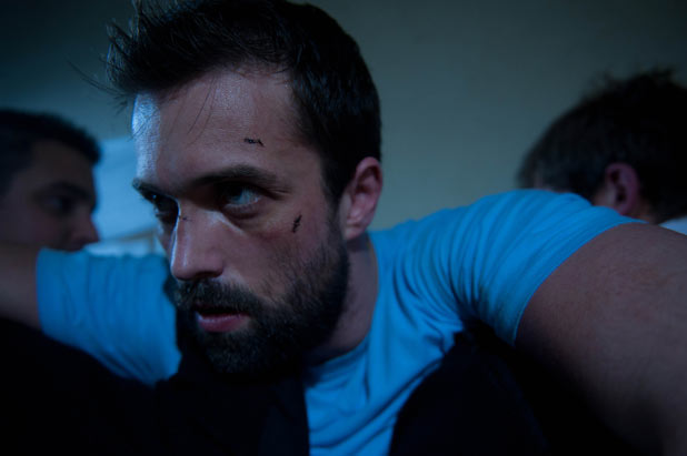 Brendan Brady (Emmett Scanlan) goes beserk behind bars