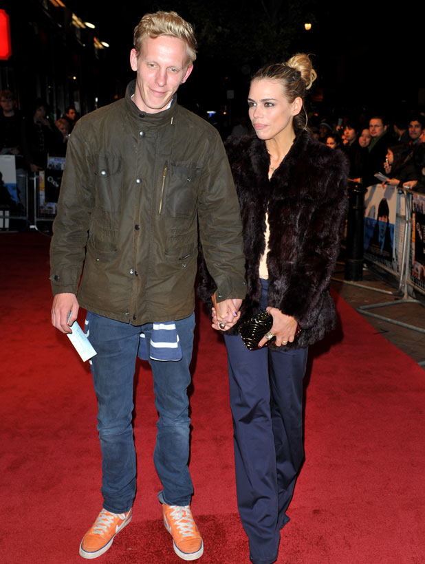 Billie Piper and Laurence Fox