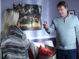 Ian presents Mandy with an engagement ring