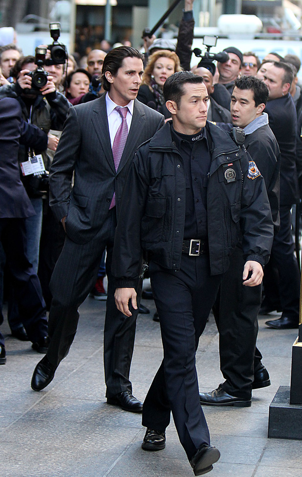 John Blake and Bruce Wayne