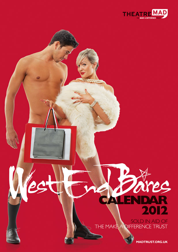 The MAD Trust West End Bares Calendar 2012: Cover
