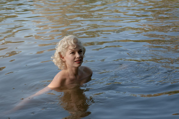 Marilyn goes skinny-dipping 