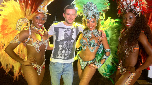 Strictly training - Harry Judd