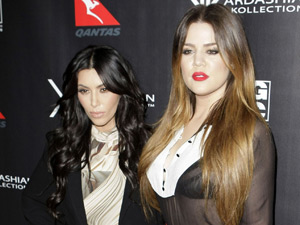 Khloe Kardashian and Kim Kardashian