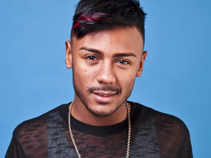 Marcus Collins backstage at The X Factor - reality_x_factor_marcus_collins