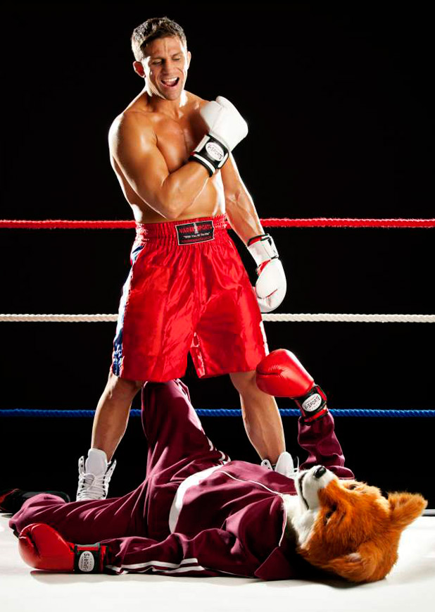 Alex Reid with Foxy