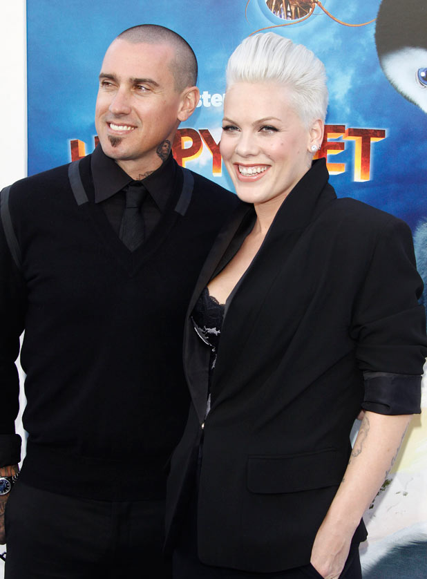 Pink and Carey Hart