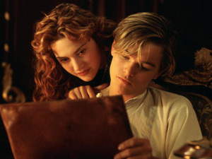 Titanic 3D re-release: Leonardo DiCaprio as Jack and Kate Winslet as Rose