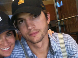 Demi Moore and Ashton Kutcher