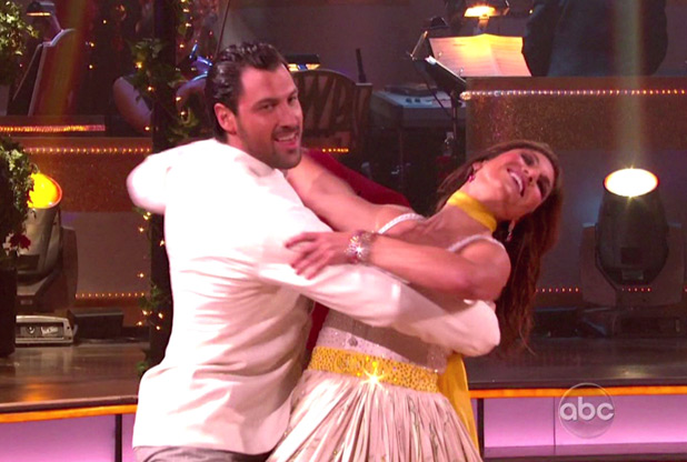 Hope Solo and Maksim Chmerkovskiy