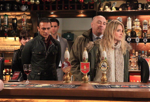 Jai and Charity are arrested and bundled into seperate police cars