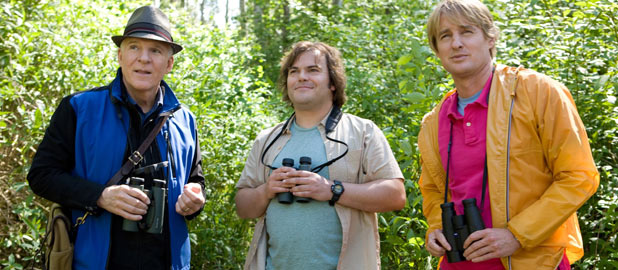 Steve Martin, Jack Black and Owen Wilson in 'The Big Year'