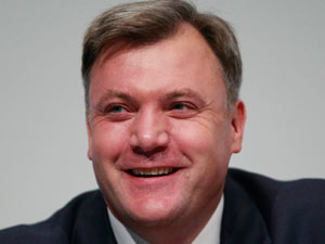 Labour's Shadow Chancellor Ed Balls